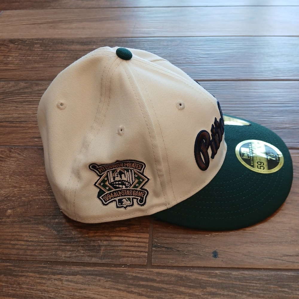 Pittsburgh Pirates Hat Cap Fited 7 1/2 New Era Retro Crown 1994 All Star Game - Picture 4 of 11